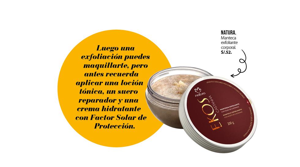 Escoge tus productos de belleza para exfoliar la piel | VIU | EL COMERCIO  PERÚ