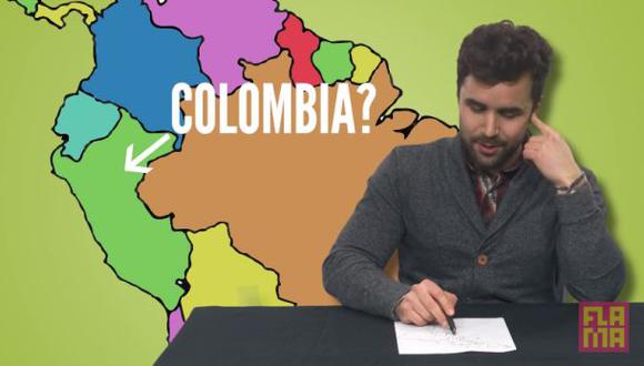 YouTube: jóvenes de EE.UU. confunden a Perú con Colombia