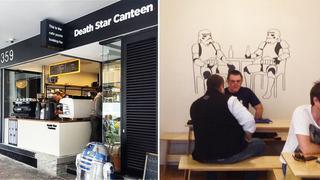 Disfruta de un delicioso café en la Estrella de la Muerte