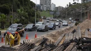 Costa Verde: obras de Viaducto Amendáriz generan congestión vehicular | FOTOS