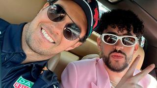 Bad Bunny llegó junto a ‘Checo’ Pérez al GP de Miami 2022 | VIDEO