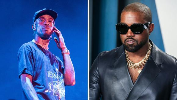 Travis Scott es parte de la nueva canción de Kanye West llamada "Wash Us in the Blood". (AFP).