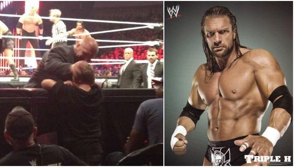 WWE: Triple H dejó papel de villano y consoló a niño llorando