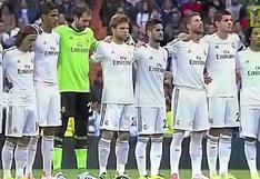 Real Madrid y su emotivo minuto de silencio por Tito Vilanova 