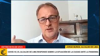 Jorge Muñoz, alcalde de Lima, explica la situación actual de la ciudad ante la pandemia del coronavirus