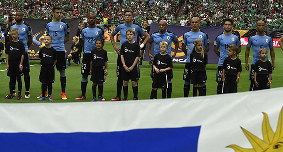 Desde la Federación de Fútbol de México se expresaron sobre el incidente que sufrió la selección de Uruguay con su himno en el partido por la Copa América. (Foto: AFP)
