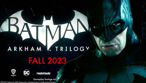 Batman: Arkham Trilogy llega a Nintendo Switch.
