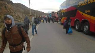 Junín: PNP desbloquea la Carretera Central tras paro de mineros | FOTOS