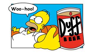 La cerveza Duff de los Simpson se comercializará en Chile