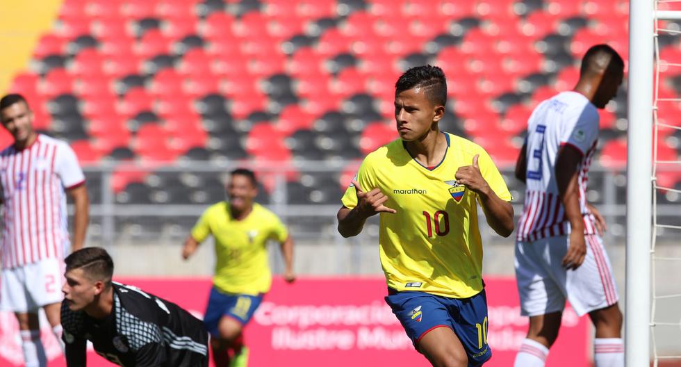 Ecuador goleó 30 a Paraguay por el Grupo B del Sudamericano Sub 20