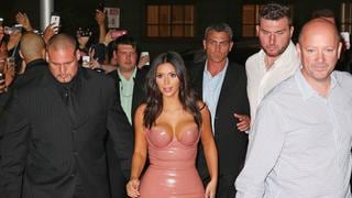 Kim Kardashian se robó las miradas con este atrevido vestido