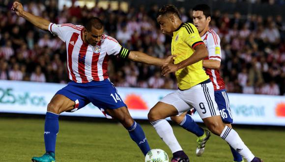 La selección de Colombia tendrá un duro partido ante Paraguay por la jornada 17, penúltima fecha, de las Eliminatorias Rusia 2018. (Foto: AFP)