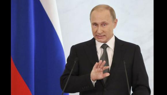 Vladimir Putin: "Mis enemigos quieren que Rusia se desmiembre"