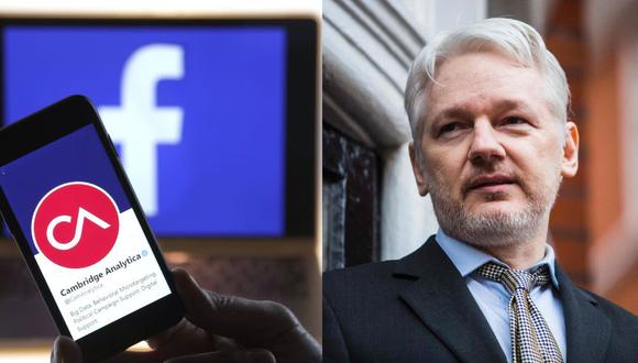Directiva de Cambridge Analytica habló con Julian Assange sobre elecciones en EE.UU. (Foto: Bloomberg / AFP)
