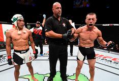 Enrique Barzola: público del UFC Vancouver abucheó decisión que lo hizo perder