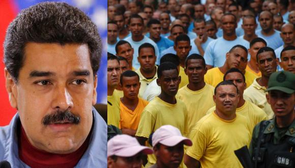 Maduro saca presos a la calle a protestar contra revocatorio