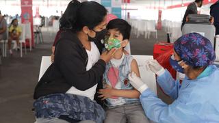 COVID-19: unos 7 mil niños recibirán asistencia psicológica en locales de vacunación