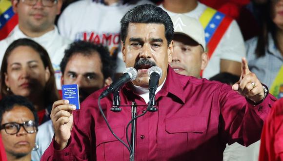 Nicolás Maduro, reelecto presidente de Venezuela. (Foto: AP/Ariana Cubillos)