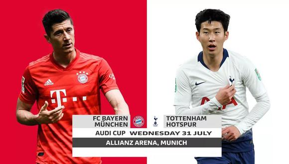 Bayern Múnich vs. Tottenham EN VIVO vía ESPN: en el Allianz Arena por final de la Audi Cup 2019 | EN DIRECTO. (Foto: Twitter Bayern Múnich)