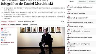 El diario ‘Le Monde’ extravió 27 años de fotografías de Daniel Mordzinski
