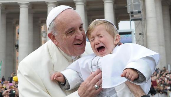 Papa Francisco: "Dos o tres palmadas a un chico no vienen mal"