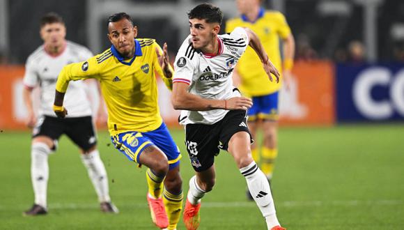 Sigue la transmisión oficial del partido Boca Juniors vs. Colo-Colo vía live streaming en Star Plus por la fecha 5 de la Copa Libertadores 2023. (Foto: AFP)