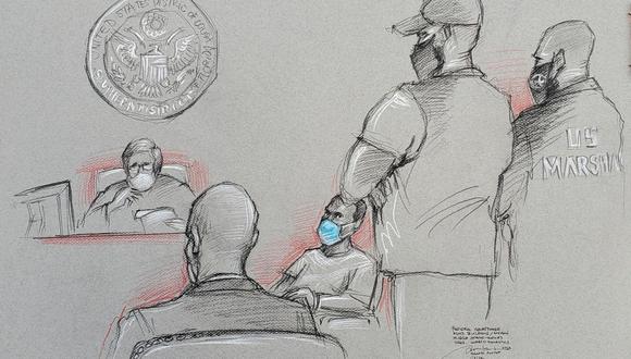 Palacios compareció en un tribunal federal de Miami el martes por la tarde, pero no rindió una declaratoria. (Foto: Daniel Pontet / Reuters)