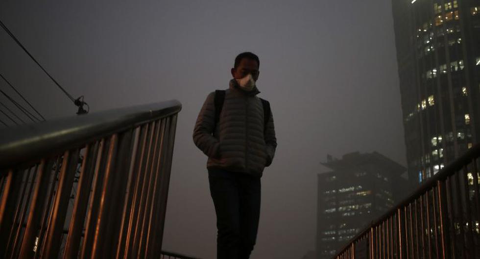 Contaminación en Pekín (Foto: EFE)