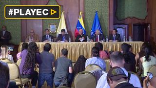 Venezuela: Gobierno y oposición acuerdan "convivir en paz"