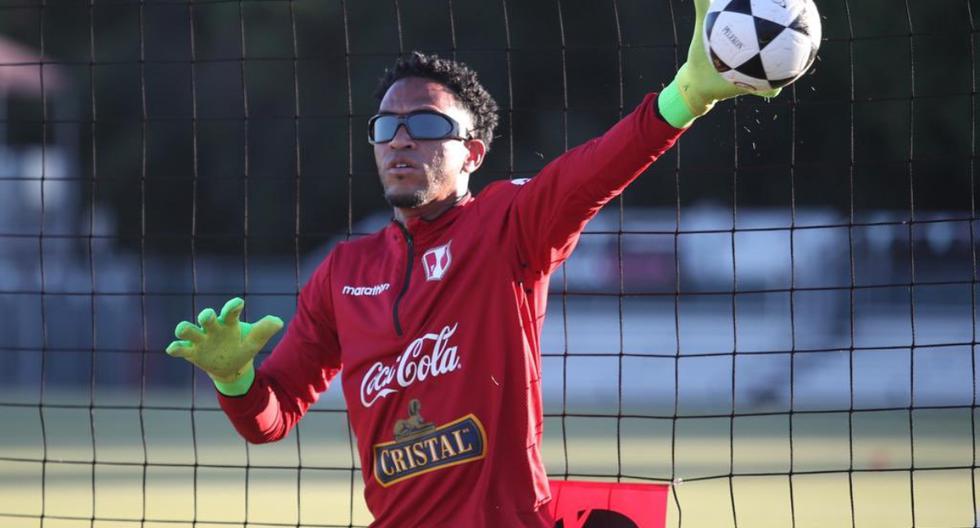 Pedro Gallese en los entrenamientos de la selección peruana | Foto: FPF