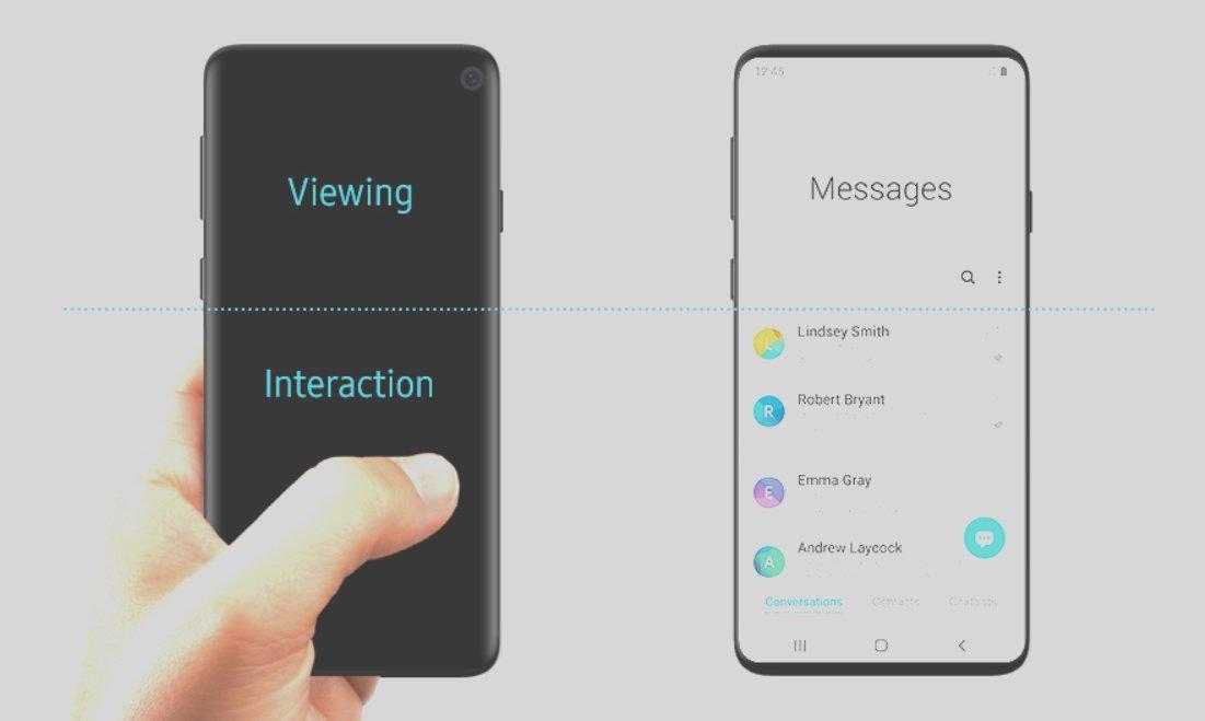 Filtración del diseño del S10. (Foto: Samsung)