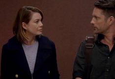 Grey's Anatomy: Ellen Pompeo habla del triángulo amoroso Meredith-Riggs-Maggie