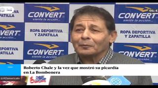Roberto Chale: "No saben cómo tiembla La Bombonera"