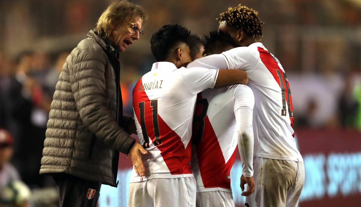 Perú y Venezuela se enfrentan este sábado en Porto Alegre por la fecha 1 del grupo A de la Copa América Brasil 2019. Este sería el once de la 'Blanquirroja'. (Foto: AFP)