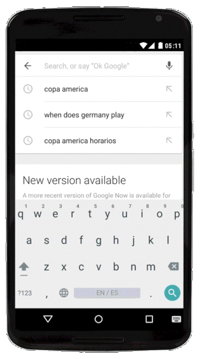 Google vive la Copa América 2015 desde sus aplicaciones - 2