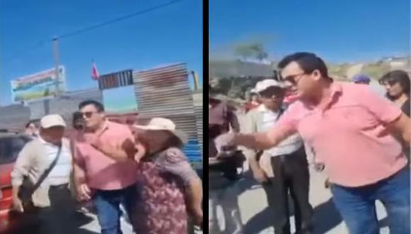 Edwin Martínez respondió agresiones verbales en Arequipa. (TV Perú)
