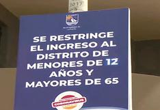 Municipalidad de La Punta restringe el ingreso de niños menores de 12 años y adultos mayores