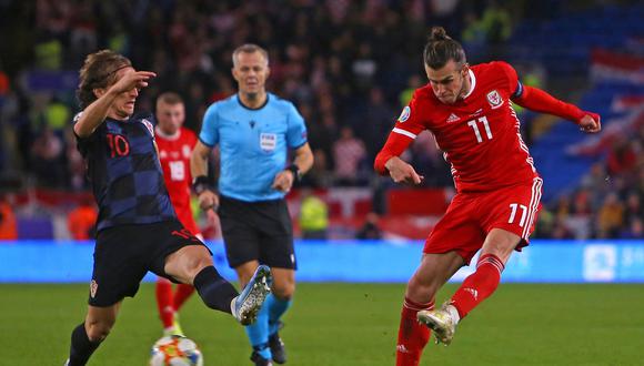 Croacia y Gales se enfrentaron en amistoso por fecha FIFA | Foto: AFP
