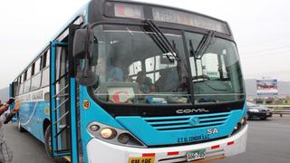 Suspenden línea de buses VES - Puente Piedra tras agresión a pasajera