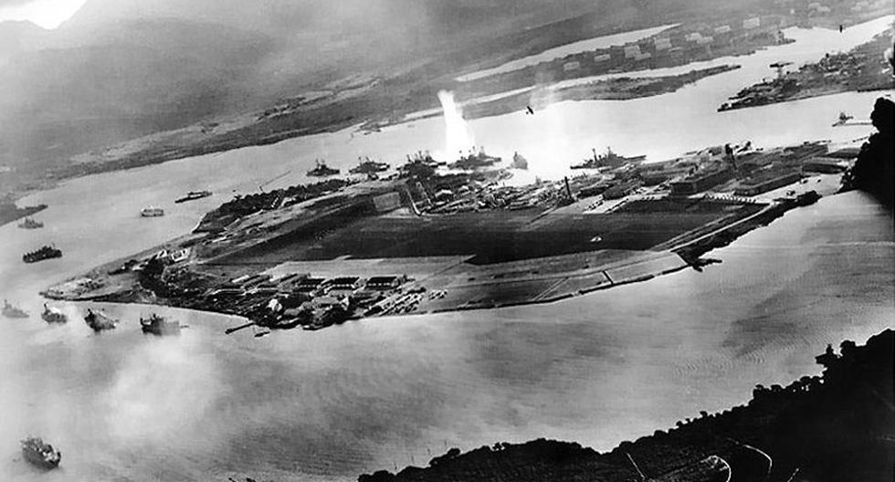 Ataque a Pearl Harbor. (Foto: Wikimedia)
