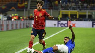 Gavi se convirtió en el futbolista más joven en jugar con la selección mayor de España
