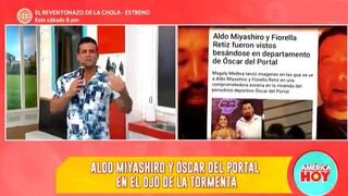 Christian Domínguez dice que Aldo Miyashiro y Óscar del Portal deben “afrontar las consecuencias” tras ampay