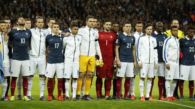 Francia vs. Inglaterra: fotos de emotiva ceremonia en Wembley - 20