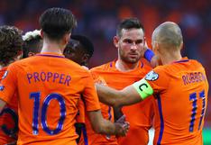 Holanda venció a Bielorrusia y sigue soñando con clasificar a Rusia 2018