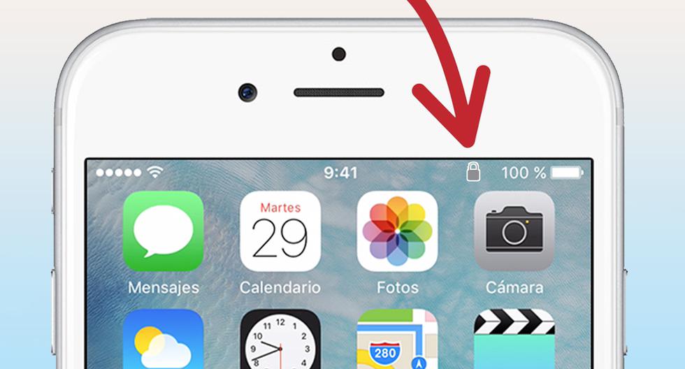 iPhone: qué significa el ícono del candado en la parte superior del celular |  DATOS
