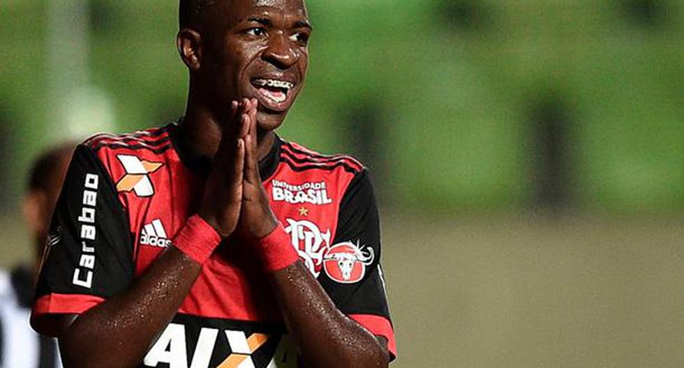 Flamengo le niega gran oportunidad a Vinicius. (Foto: Getty Images)
