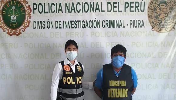 Agricultor fue denunciado por su hija y la Policía lo detuvo en su casa cuando cumplía el aislamiento social obligatorio. (GEC)