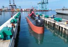 Marina de Guerra comienza pruebas en la mar del modernizado submarino B.A.P. Chipana