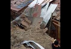 La Victoria: Muro de losa deportiva cae sobre vivienda y severos daños en la infraestructura