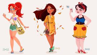 Las princesas Disney convertidas en Millennials [FOTOS]